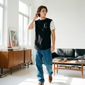 Civil Standard Tee with Contrast Sleeves NEW!